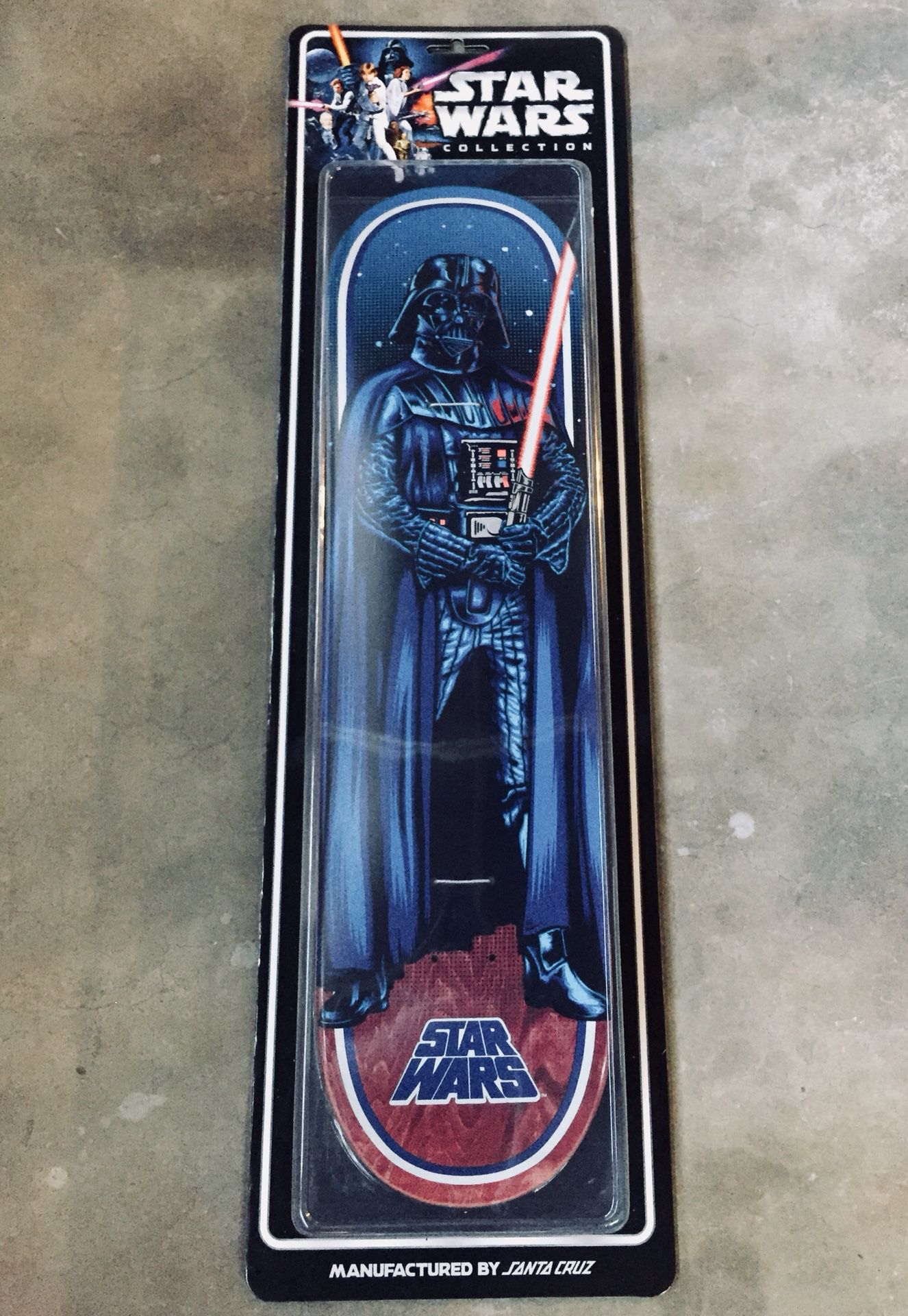 Star Wars Darth Vader collectors skateboard deck