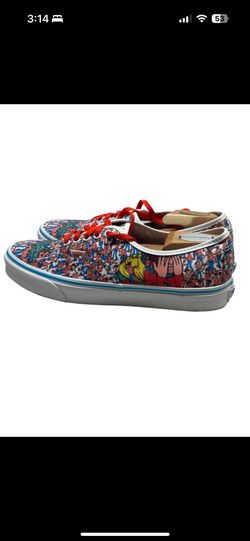 Vans Classic Authentic Where's Waldo Men's Size 11.5 Shoes VN0A348A3RZ