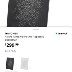Symfonisk Picture Frame W Sonos Wifi Speaker