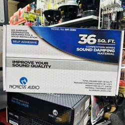 36 Square Feet Self Adhesive Sound Damping Material – Bulk Kit