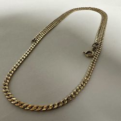 14k Gold Chain 19 Inches 10.5 Grams