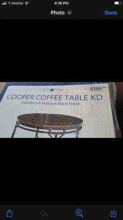 At Home Cooper Coffee Table KD