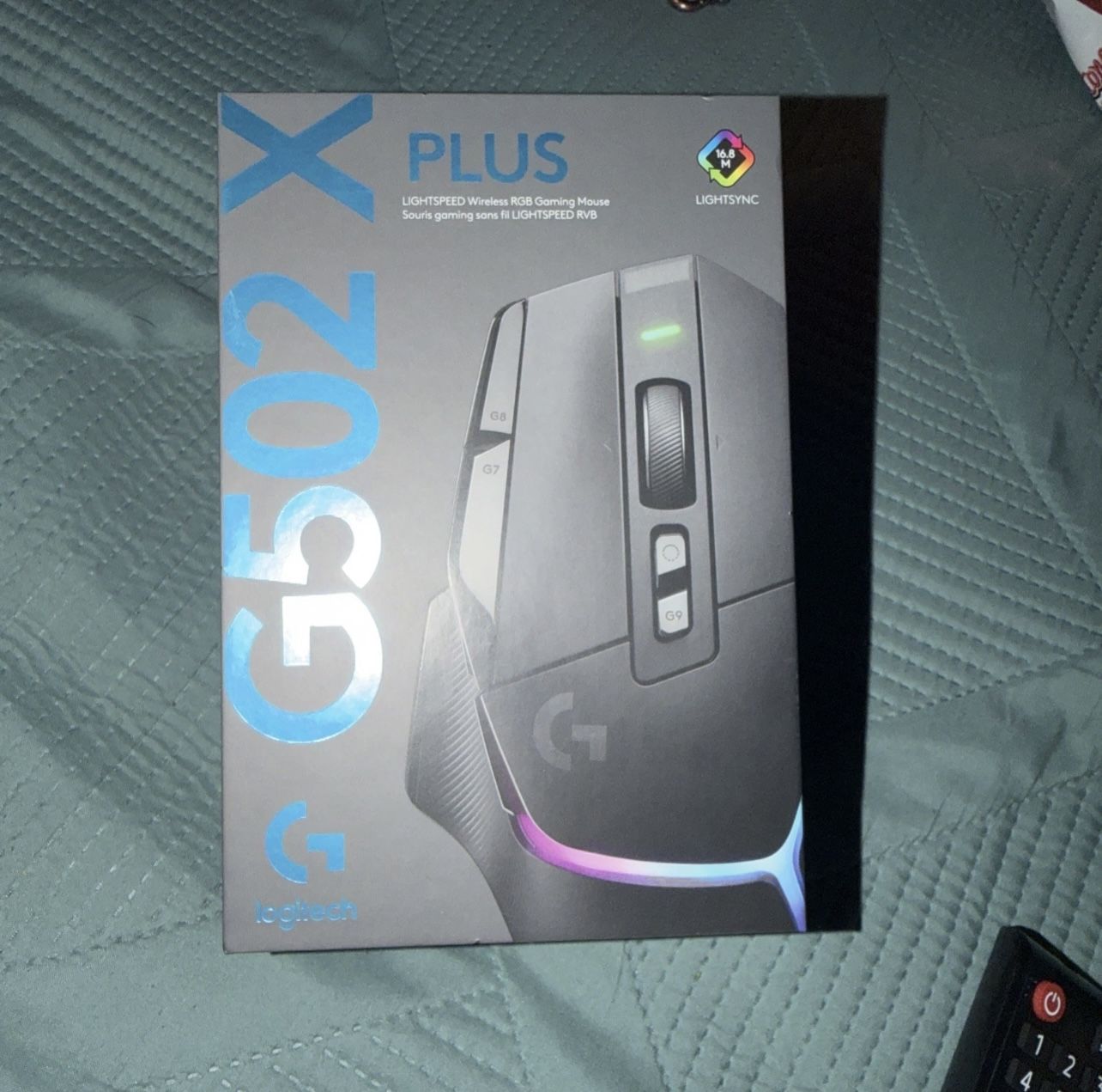 New Logitech g502 X PLUS Gaming Mouse