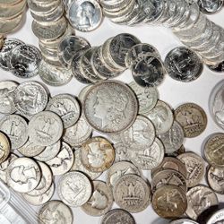 90% Silver Coins & Silver Dollars