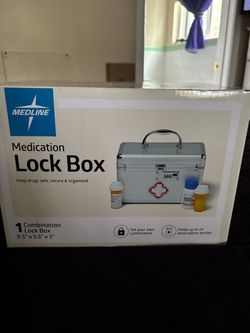Medline Medication Lock Box