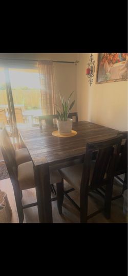 Wood table