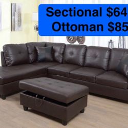 🌺FREE DELIVERY🌺Brand New Sectional Sofa Couch 