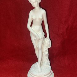 9 Inch Alabaster Greek Figurine Imported From Greece