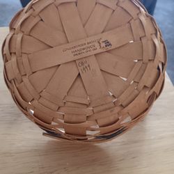 Small Round Longaberger Basket