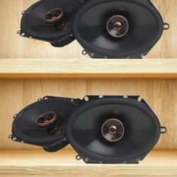 2x Pairs  Of Infinity 5x7/6×8 Speakers