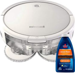 Bissell SpinWave Robotic Hard Floor Expert Wet and Dry Robot Vacuum, Model 3115
