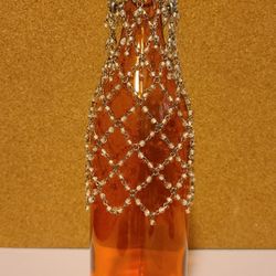 BEADED WINE BOTTLE COVER
