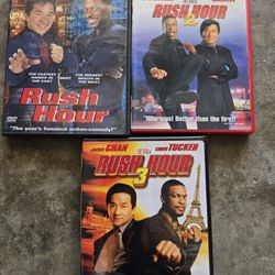Rush Hour 1,2,3 DVD