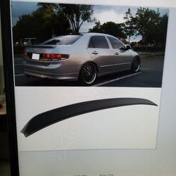 Honda 03-05 Accord 4dr Sedan Factory Style Spoiler Lip - Clearance Sales