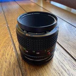 Minolta 50mm Macro Film Camera Lens