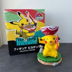 Pokemon World Championships 2023 Pikachu Ramen Figure Painted Statue New WCS