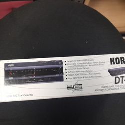 KORG DT-7 Guitar Chromatic Tuner Brand New