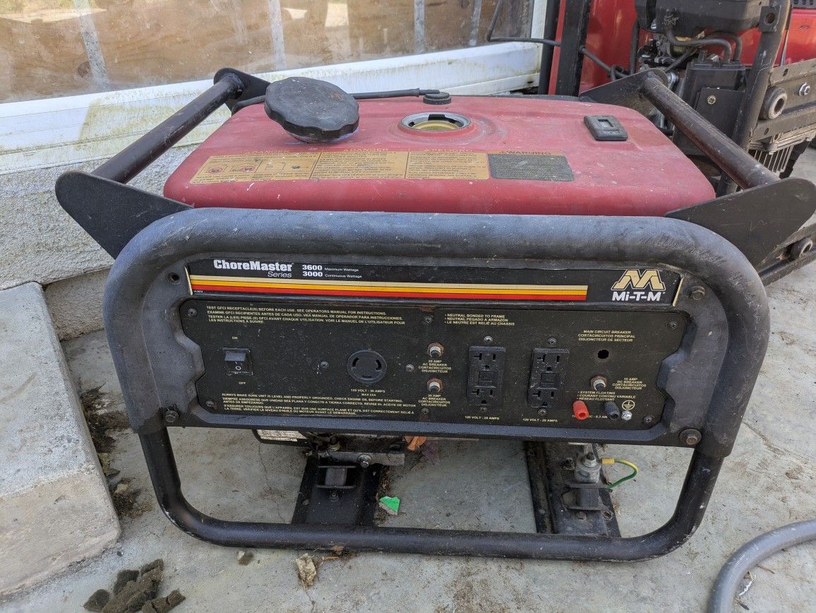 MI TM CHOREMASTER Generator 3300