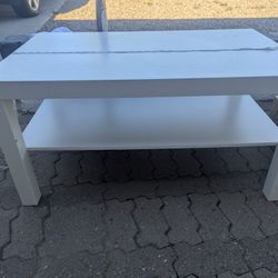 White Coffee Table 