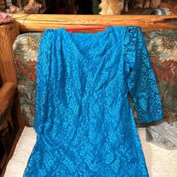 New Blue Dress Size 14 40 Dollars 