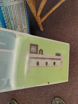 Cottage Hook Shelf by Real Organized