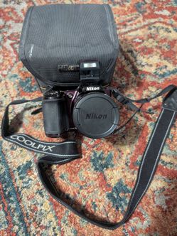 Nikon Coolpix Camera with Carrying Case
