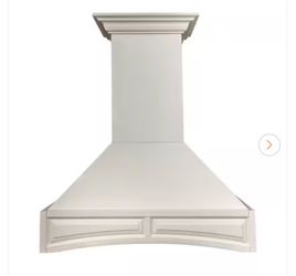 30 in. 400 CFM Ducted Vent Wall Mount Range Hood in Cottage White