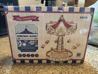 Amusement park swing 3D puzzle