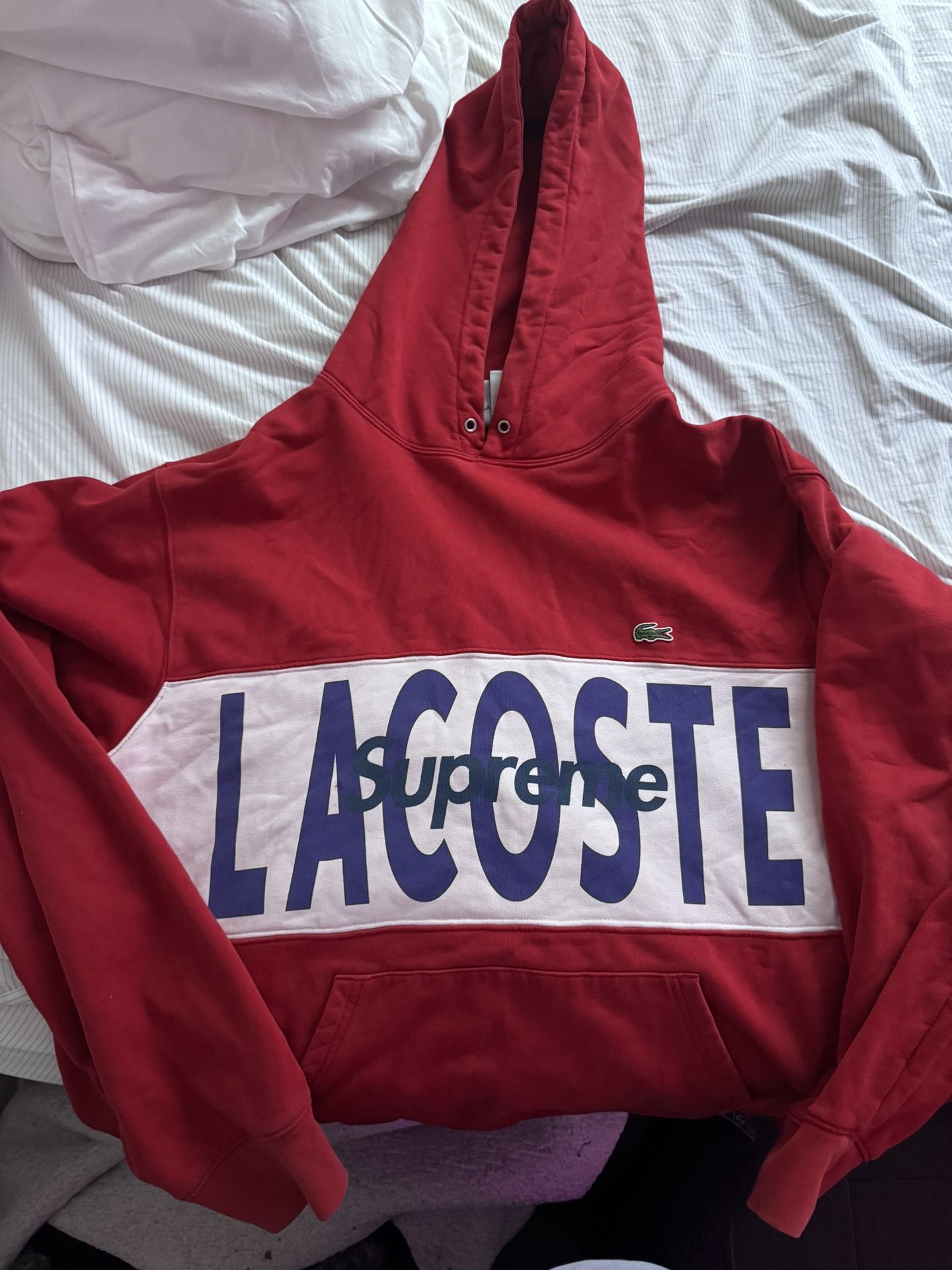 Supreme Lacoste Hoodie