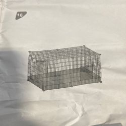 METAL WIRE STORAGE CUBE