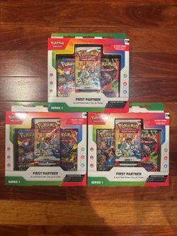 The Pokémon TCG: First Partner Illustration Collection—Series 1