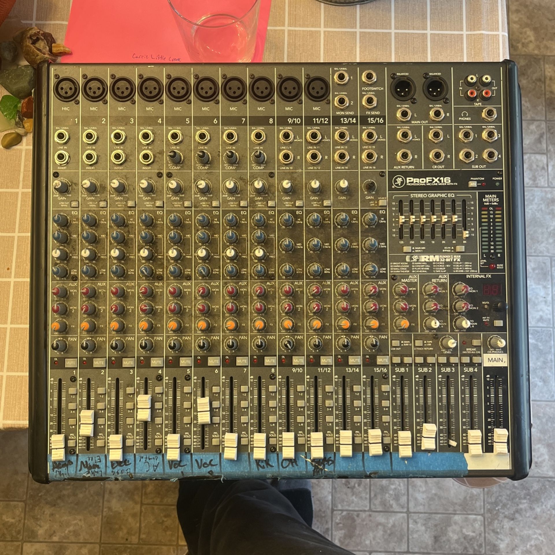 Mackie Sound Board