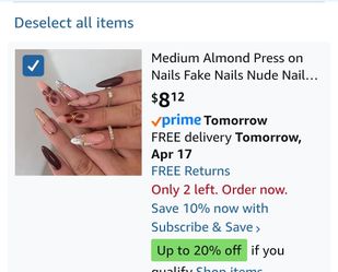 Medium Almond Nail