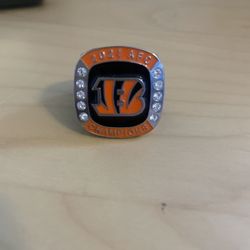 Bengals AFC Champion Ring Season Ticket Holder Exclusive