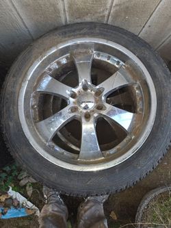 22" wheels and tires