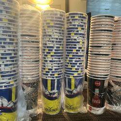 Large Popcorn Cups For Parties Or Movie Nights