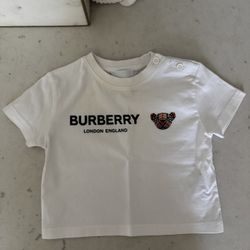 Authentic Burberry Tshirt 6month