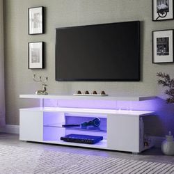 TV STAND  64" WITH LED LIGHTS 💥ON SALE 💥