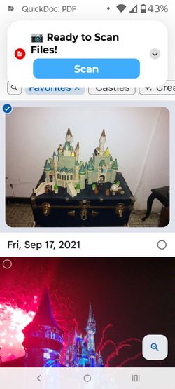 Castle Disney Retired piece