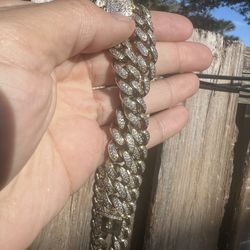 Gold Shop Chain Gold Choker 12 Inch’s 