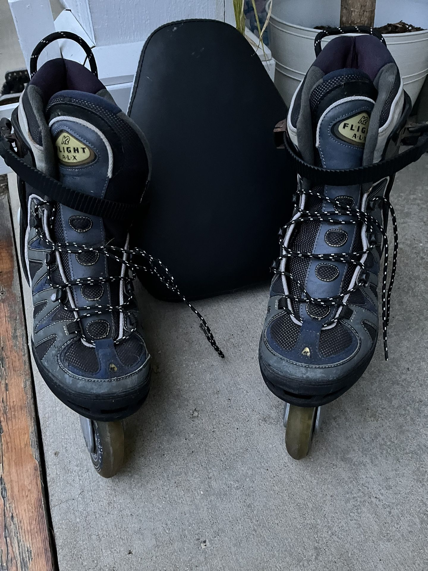 K2 Flight ALX Inline Skates Men's Soft Boot Aluminum Rollerblades
