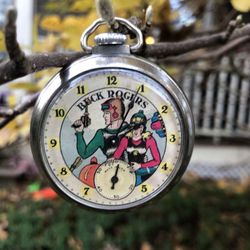 1930’s Buck Rogers Pocket Watch, Running