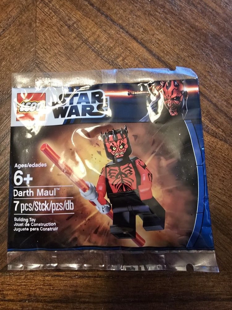 LEGO STAR WARS DARTH MAUL MINIFIGURE