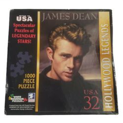 Hollywood Legends James Dean 1000 pc. Jigsaw Puzzle  New unopened 