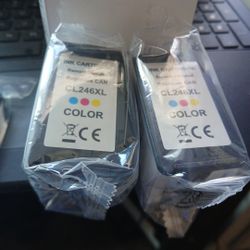 2 Canon Color 276 Color Ink-New