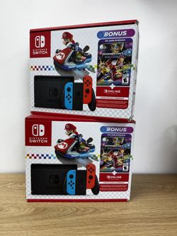 Nintendo Switch - Mario Kart 8 Deluxe Bundle (Brand New)
