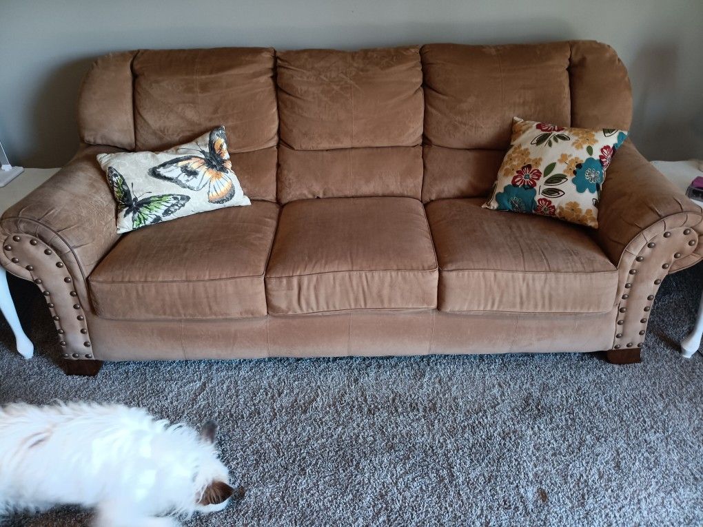 Couch and Matching Loveseat 