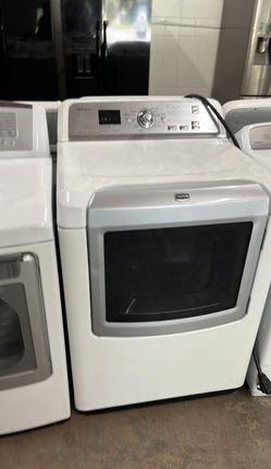 Maytag Bravos XL Electric Dryer – Large Capacity, White