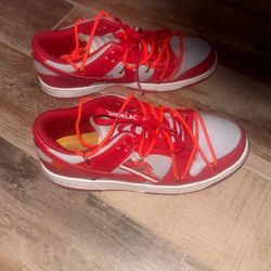 Nike Dunk Off White University Red 
