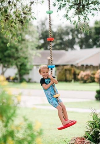 Balance, Climb & Swing Away with this Climbing Rope Tree Swing!! Heavy Duty!!